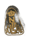 Luchtmacht tenue met  KNIL Voortrekkers embleem en pantalon