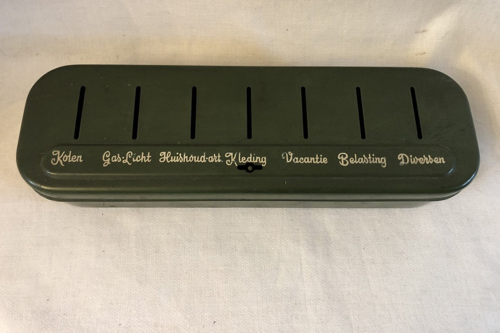 Huishoudgeld blikje 40-50er jaren