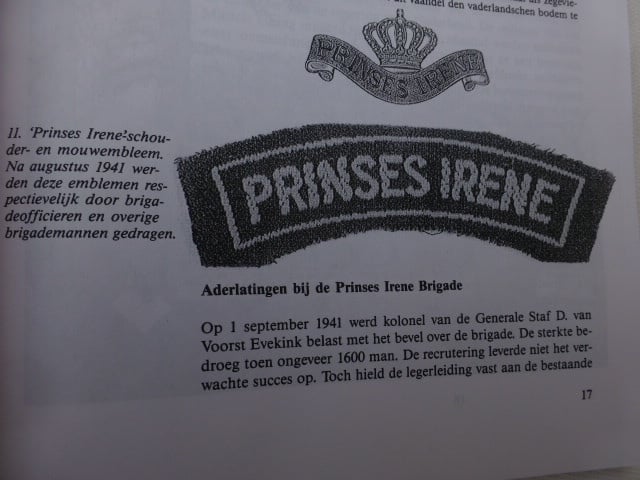 Jubileum uitgave Prinses Irene Brigade