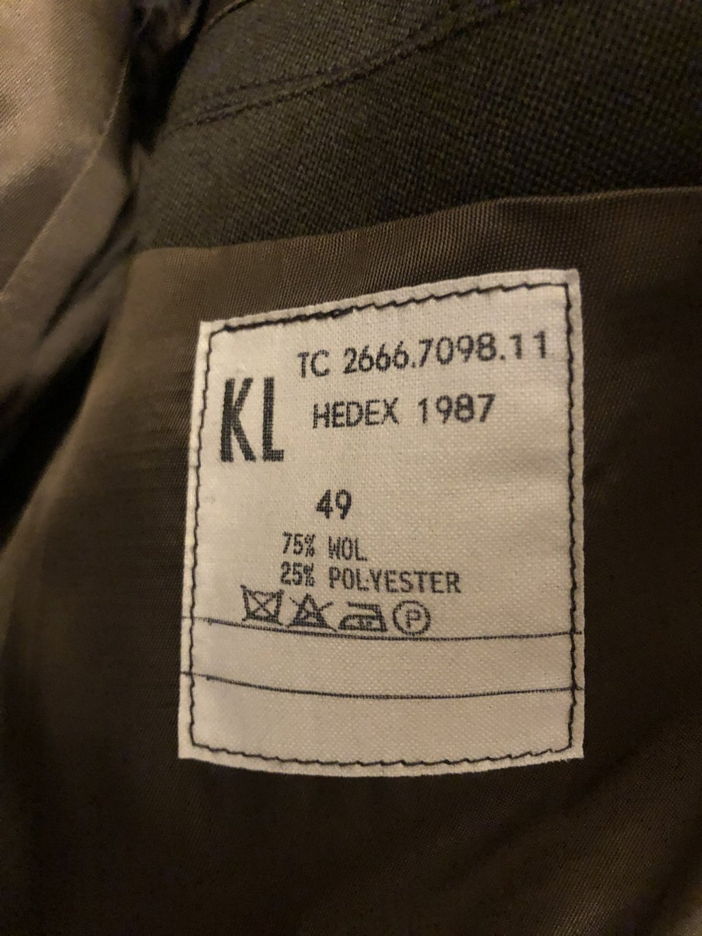 KL Dagelijkse Tenue jas van Heutz