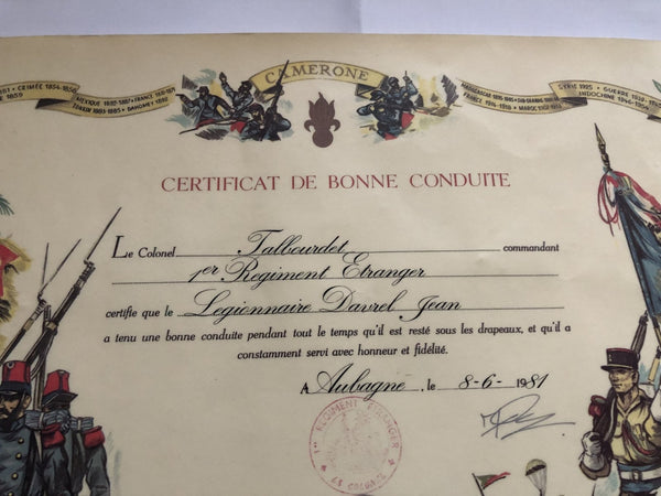 Certificat de Bonne Conduite 1 REI hover image