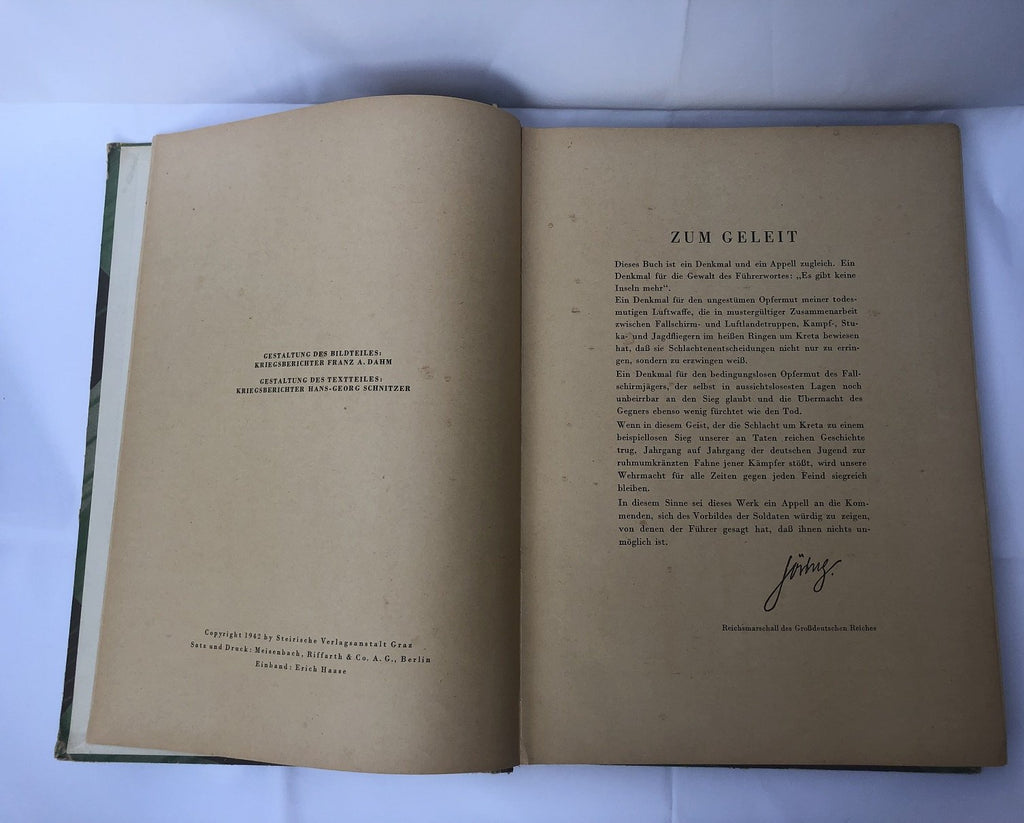 Boek: Kreta Sieg der Kühnsten 1942