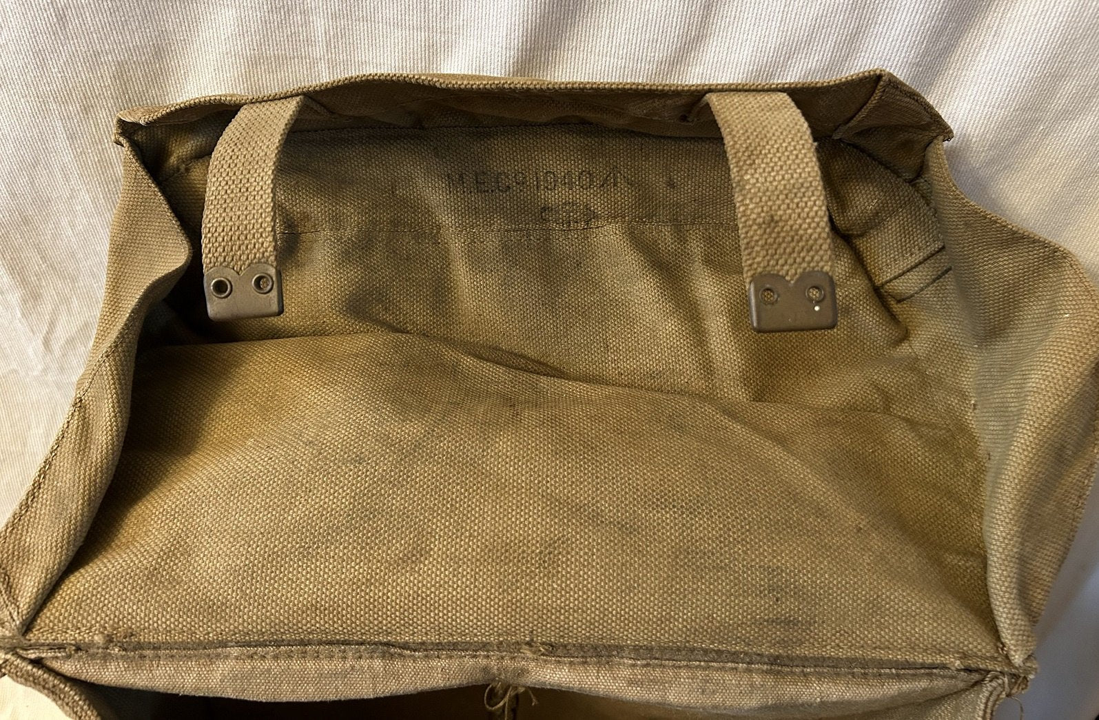 British ww2 Large food canteen Haversack 1940