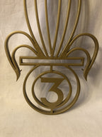 IJzeren plaquette 3e Infanterie Regiment Legion Etrangere