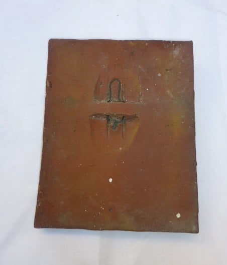 Belgische plaquette  oudstrijders  wo1