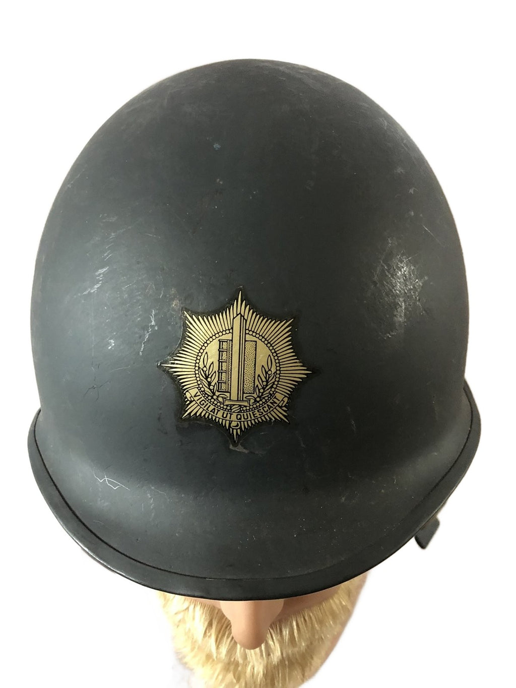 Gemeente Politie helm 60er jaren