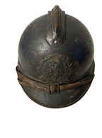 Casque Francais Adrian 1915 du Service de Santé