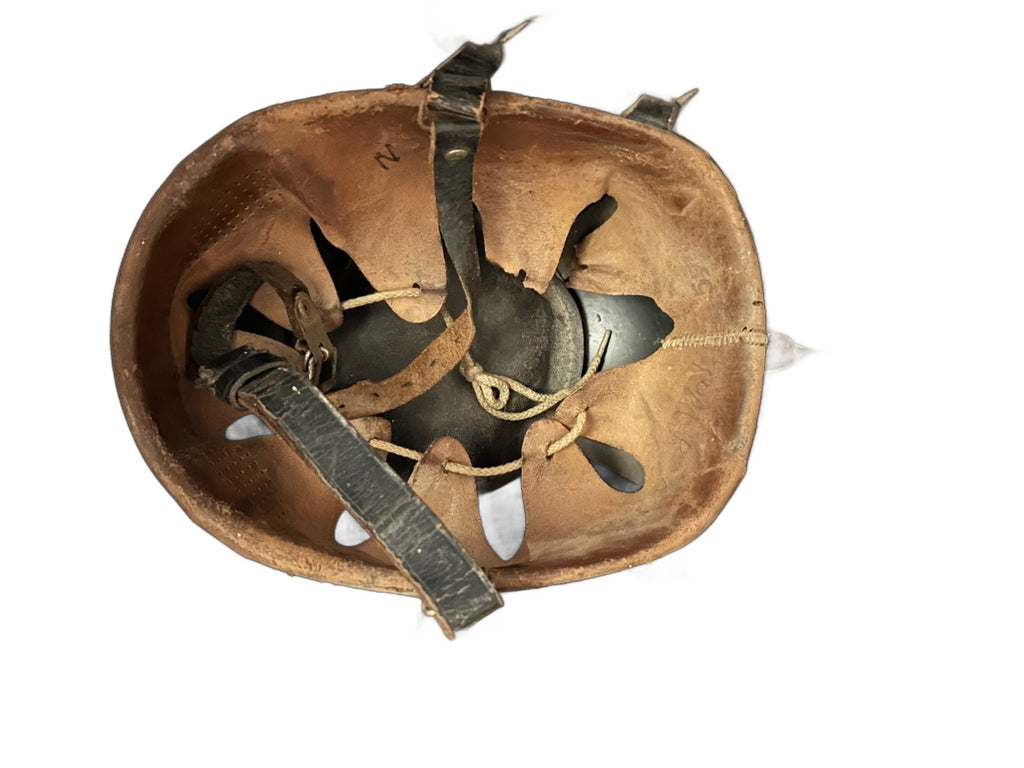 Duitse Feuerwehr helm  aluminum/verchroomd, jaren  60