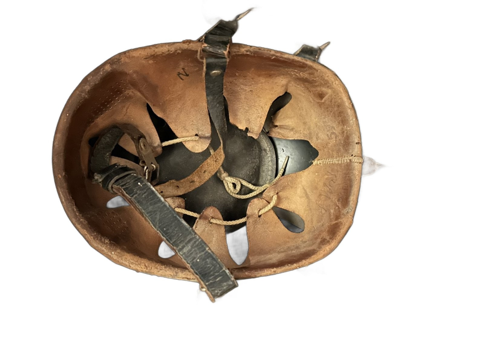 Duitse Feuerwehr helm  aluminum/verchroomd, jaren  60