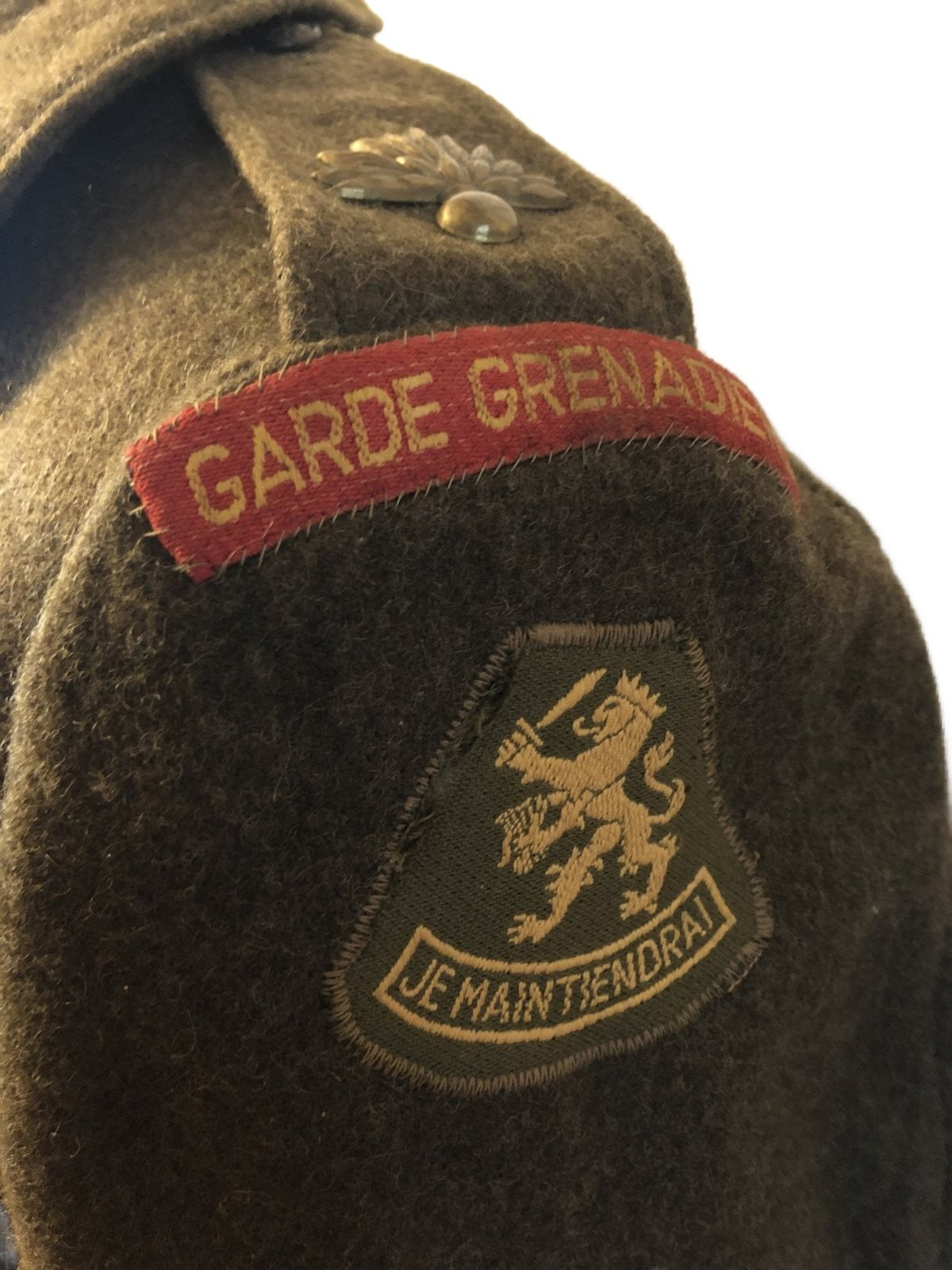 Battle dress en broek Garde Grenadiers