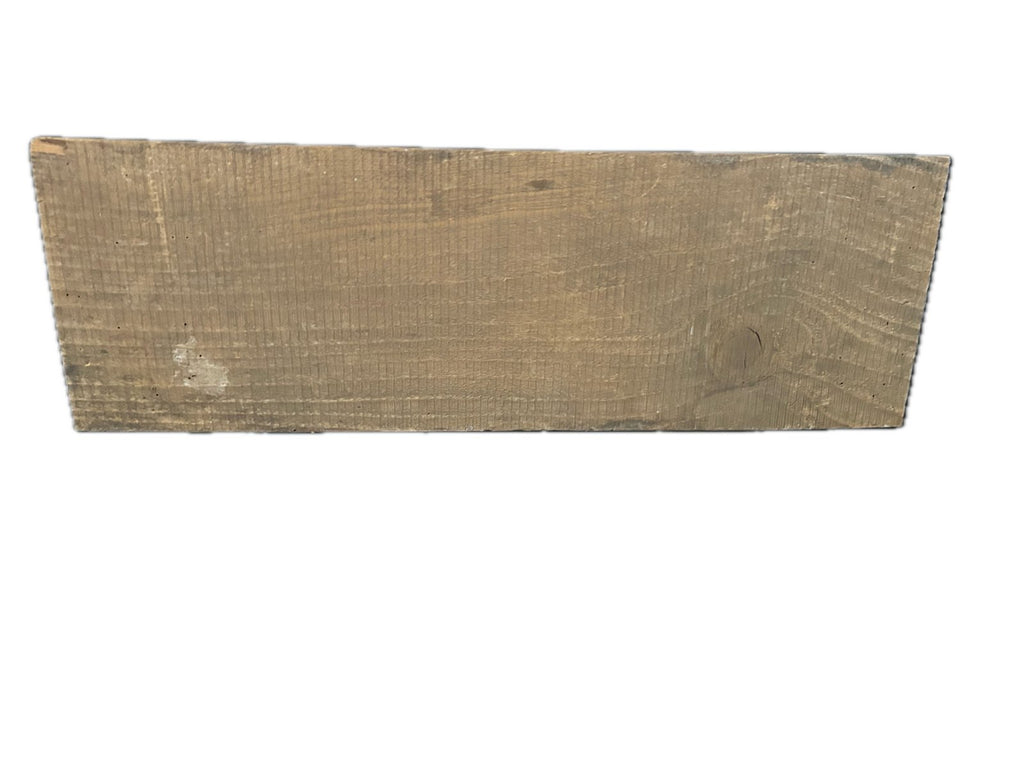 Houten waarschuwingsbord