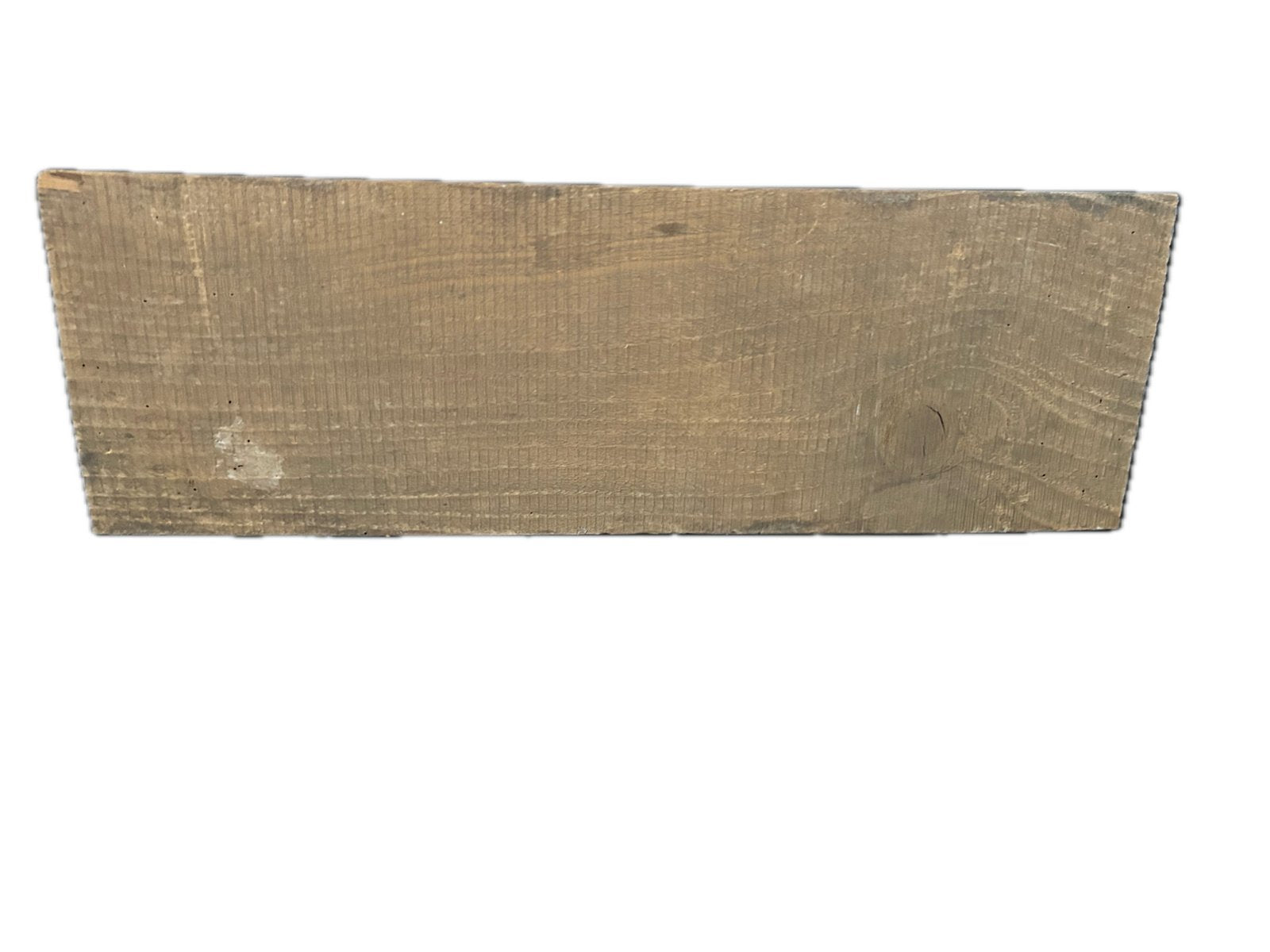 Houten waarschuwingsbord