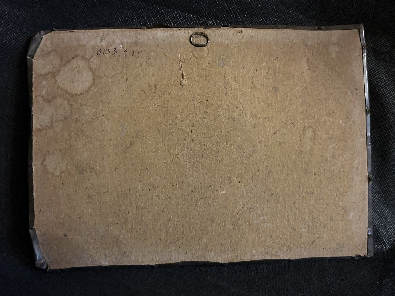 Koperen plaquette Het Gebroken Geweertje -jaren 30