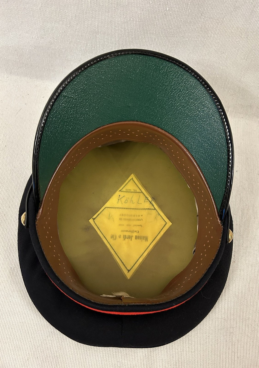 KL Hoofdofficier pet uit de 50er jaren