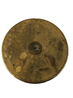 Paar koperen Franse bewerkten hulzen 1916-1917