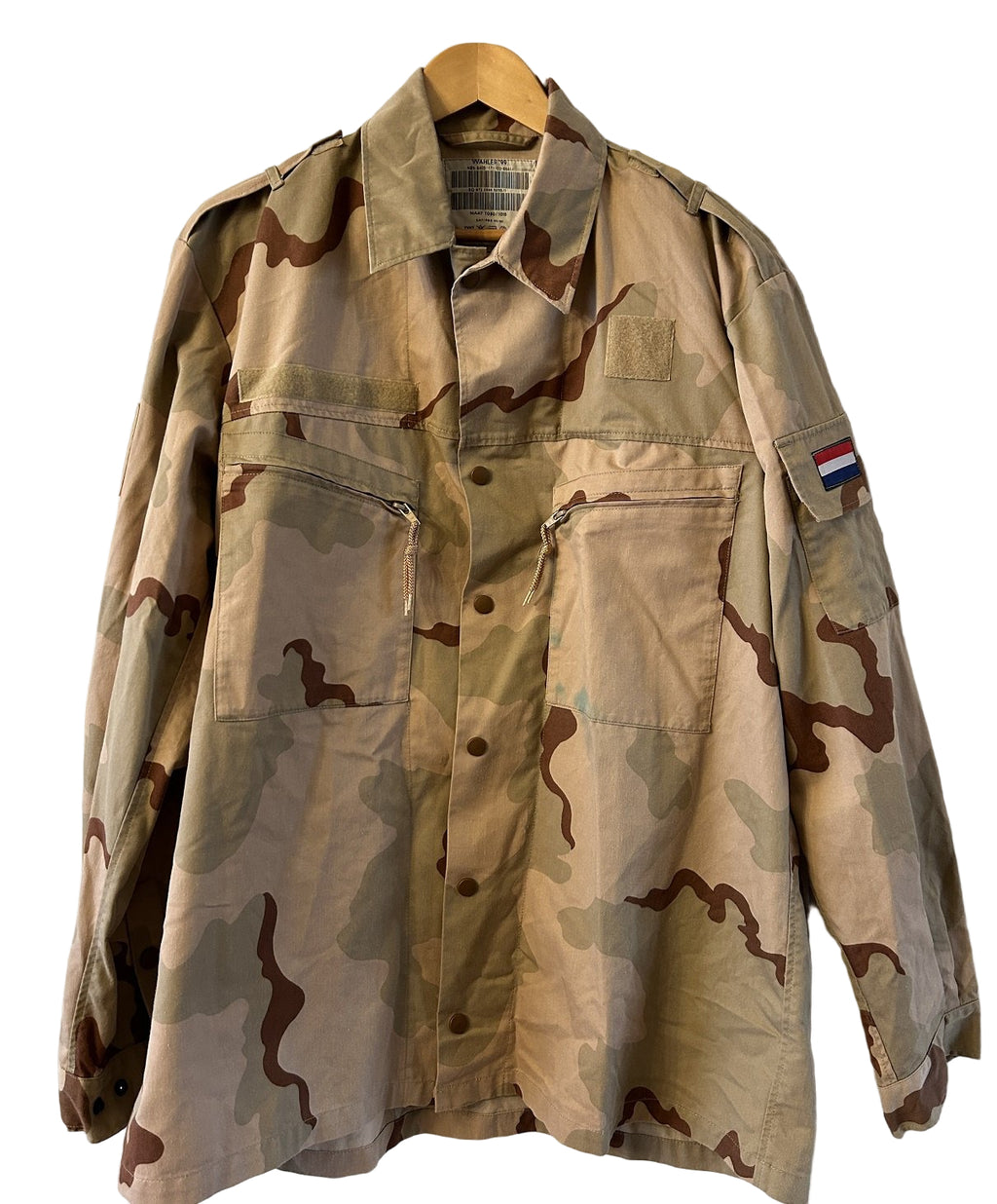 KL Desert camouflage gevechts basisjas  7090/1015