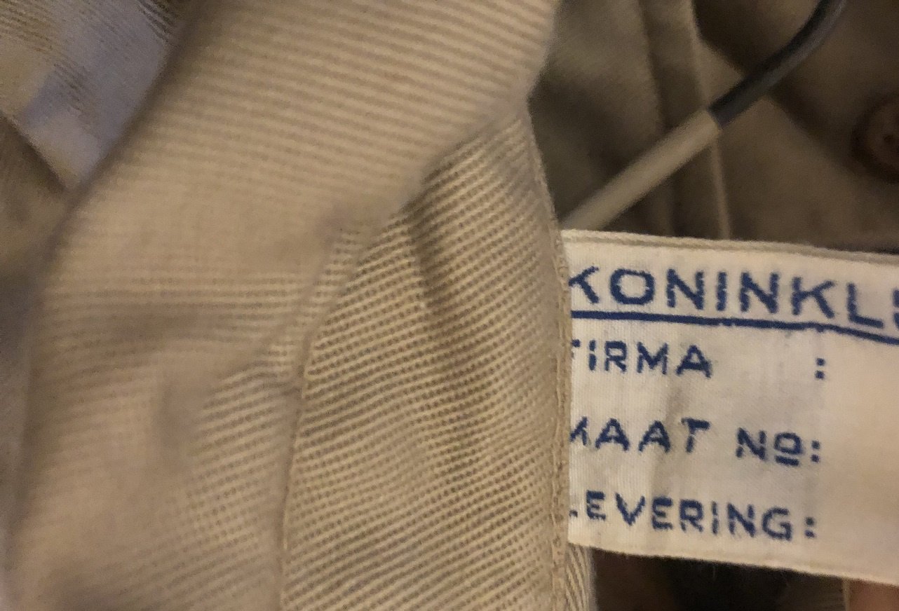 Tropen hemd Korps Mariniers 60jaren