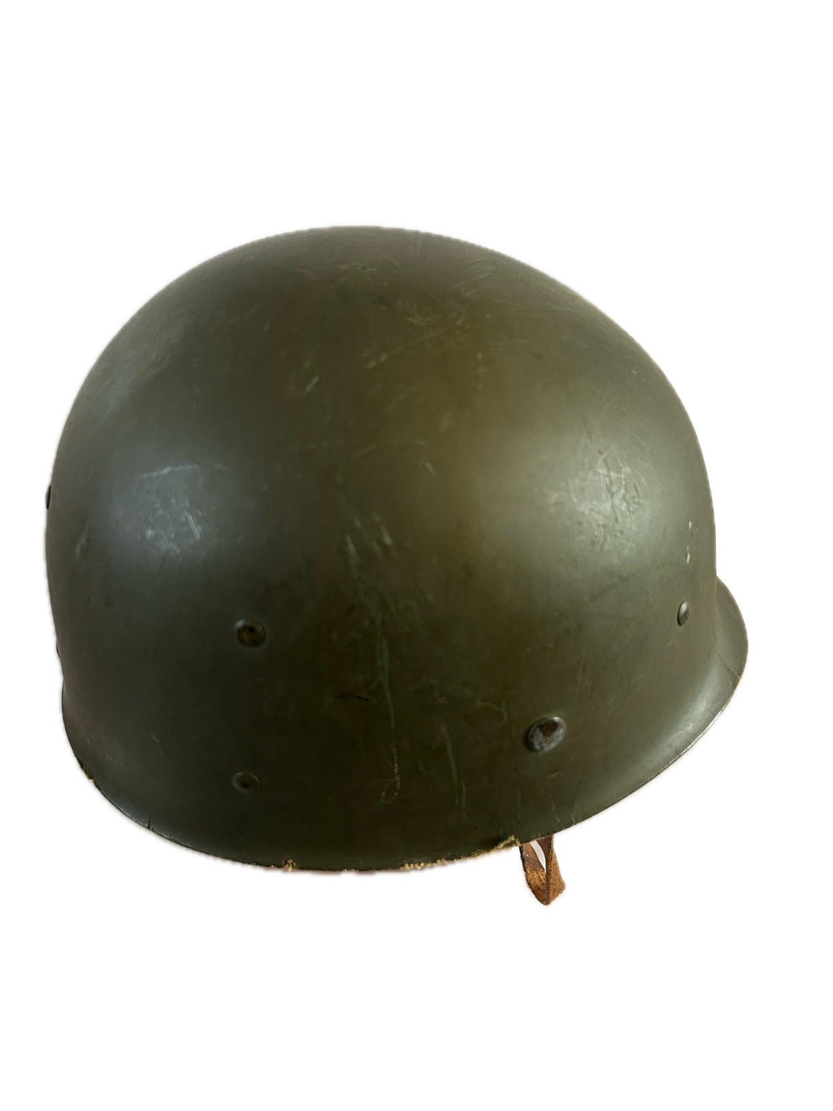 Liner met lederen kinriem