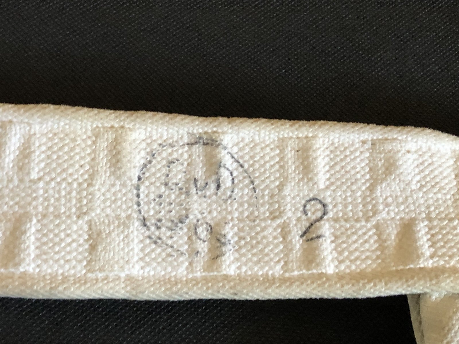 Witte webbing koppel en pistooltas FN 9 mm