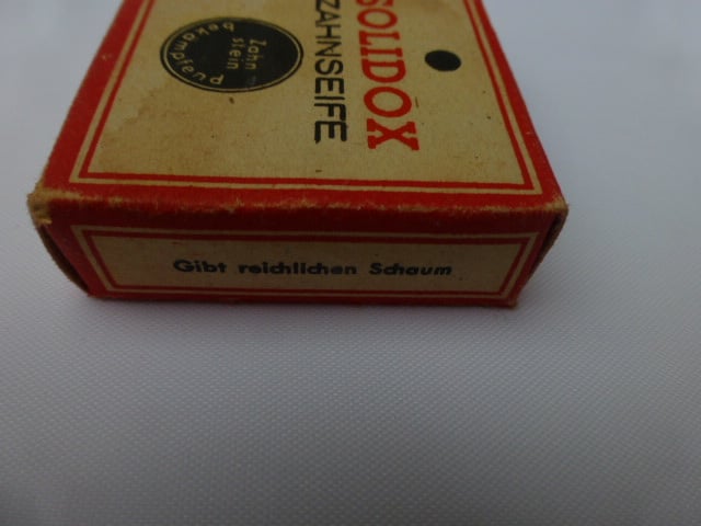 Duitse   Solidox Zahnseife