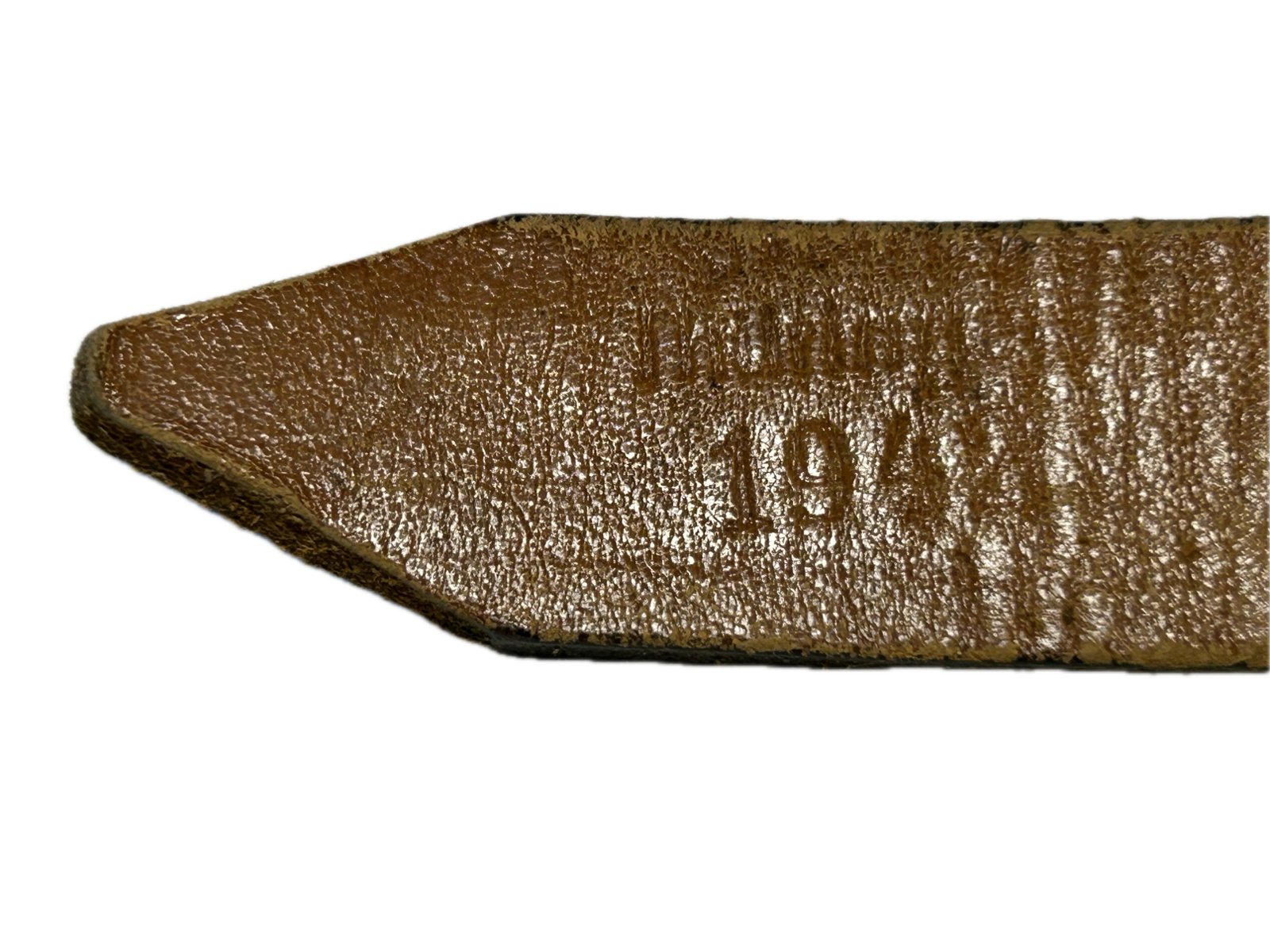 Duits lederen riempje voor etensketel ww2