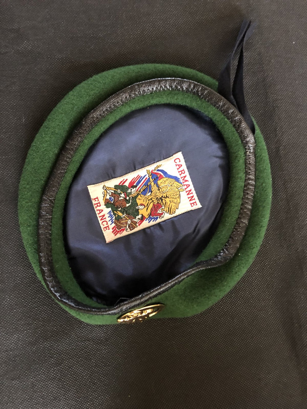 Beret  vert  5de Regiment Infanterie Mayotte