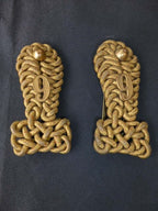 Paar gevlochten Officiers epauletten rond 1900
