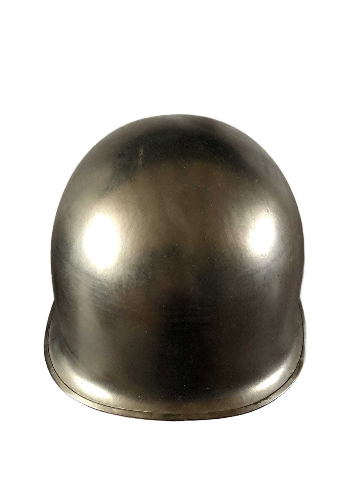 Verchroomde Nato helm
