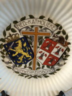 Porseleine bord  Mijnwerkersbond