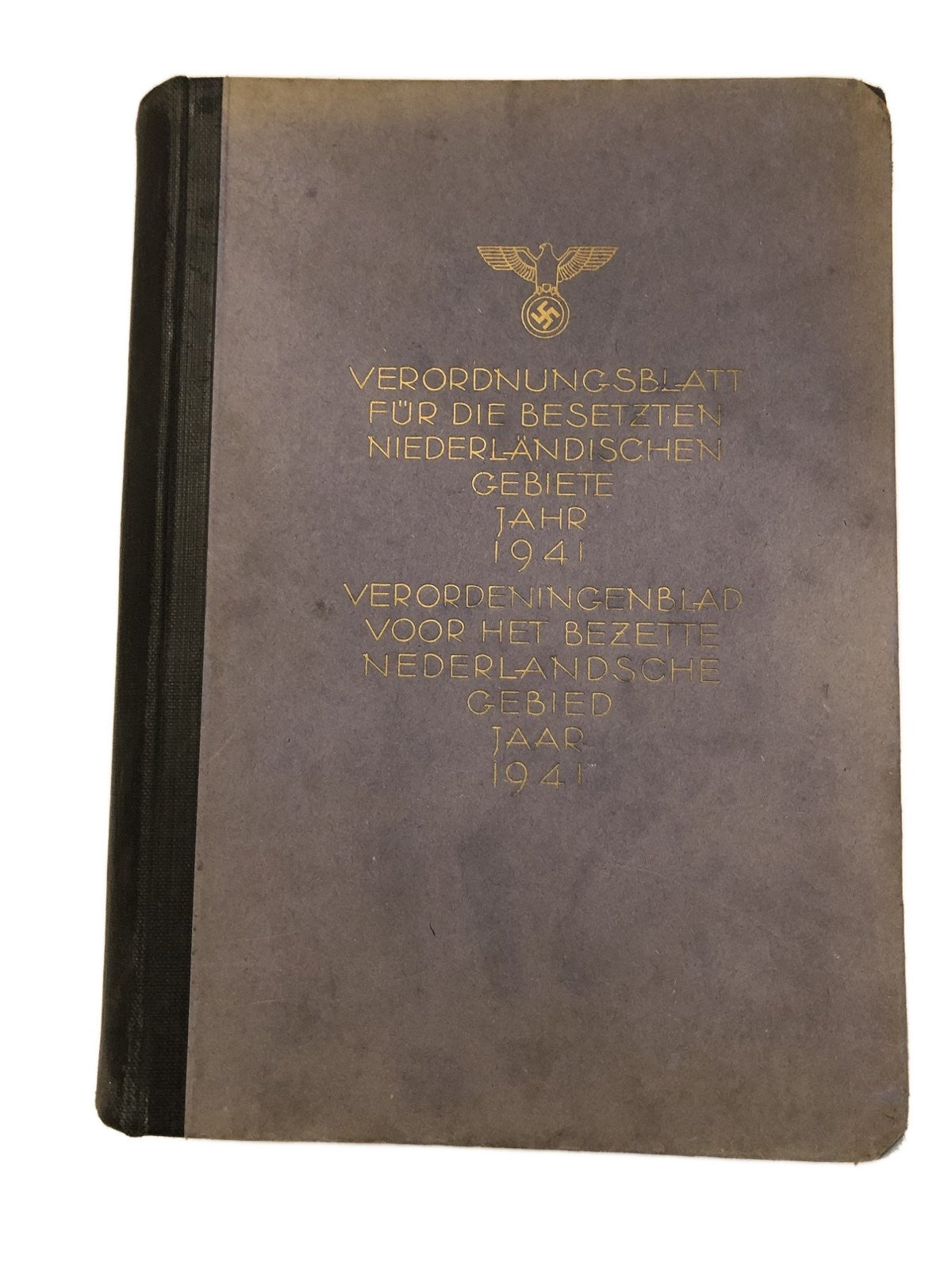 Boek: Verordnungsblad für die besetzen Niederländischen gebiete Jahr 1941