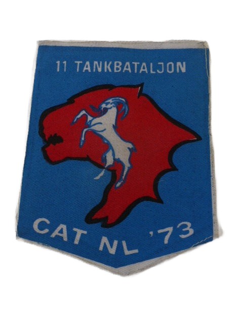 11 Tankbataljon  CAT NL 73 embleem