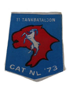 11 Tankbataljon  CAT NL 73 embleem