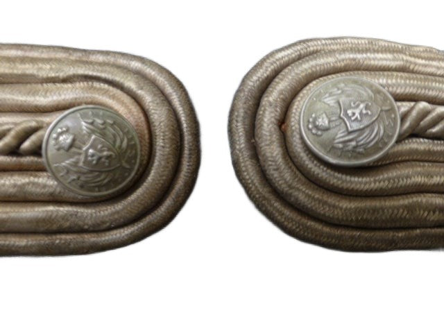 Set epauletten voor Officier/Adjudant Generale Staf  (Garde Civique)