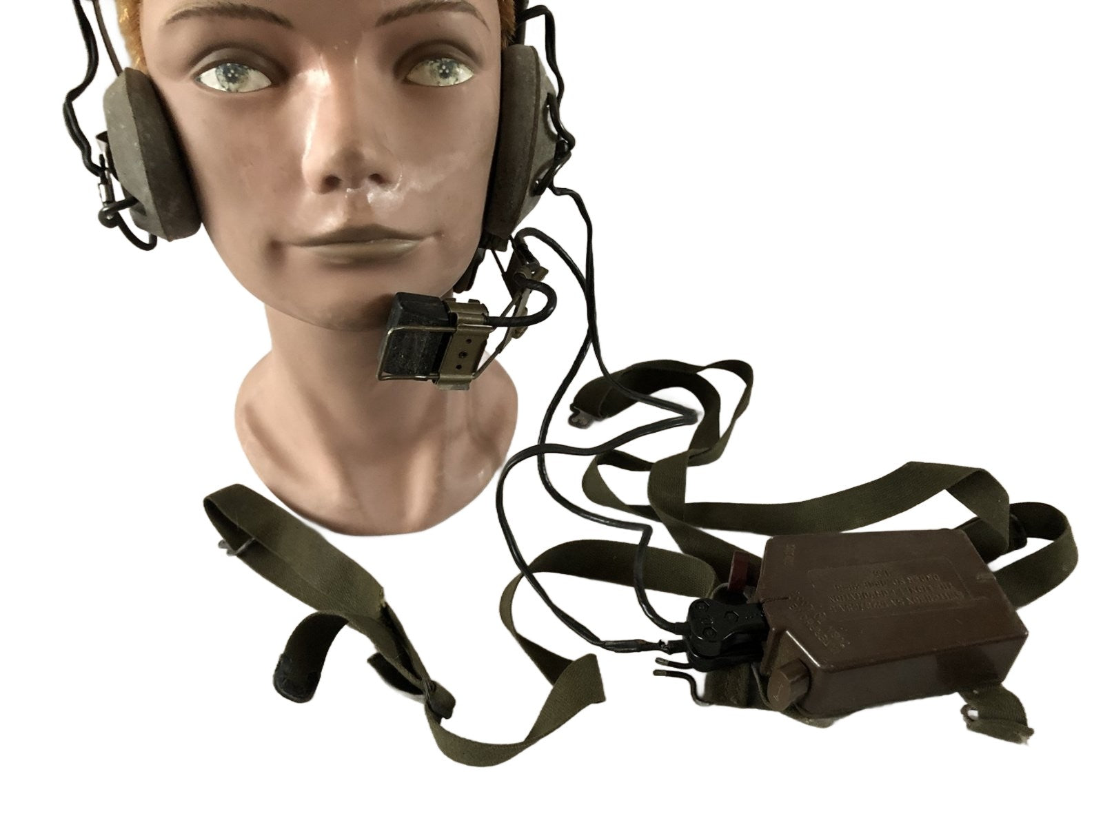 US Kop telefoon en keelmicrofoon