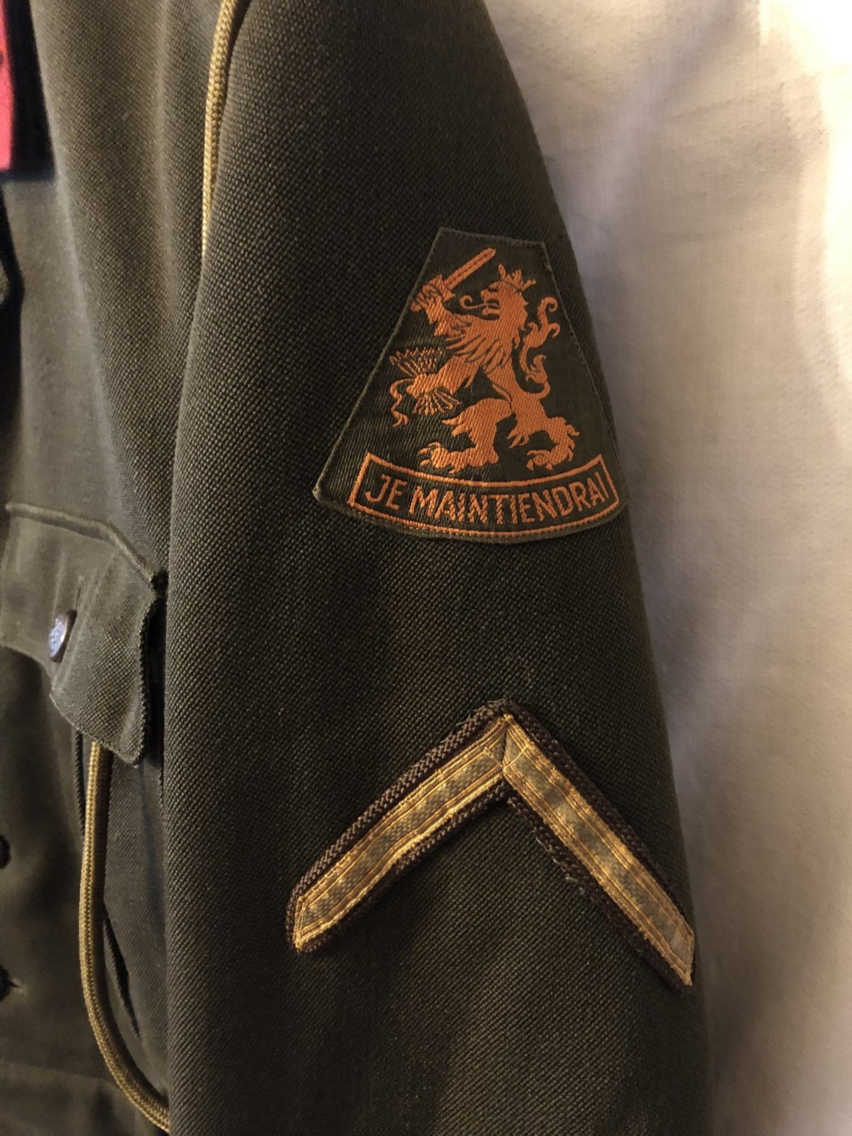 Battle dress jekker Intendance