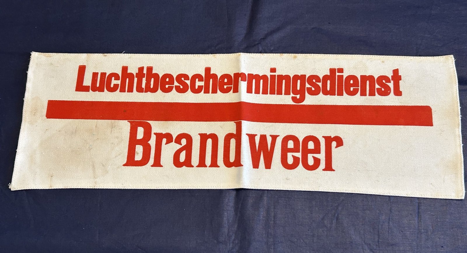 WW2- Armband Luchtbeschermingsdienst Brandweer