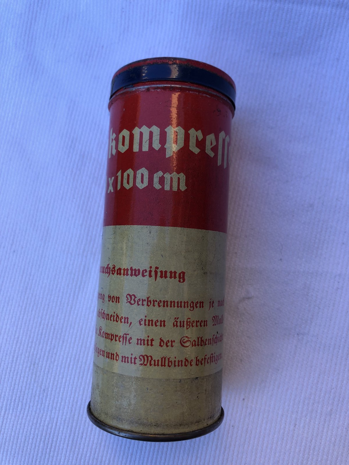 Wehrmacht Brandkompresse  ww2