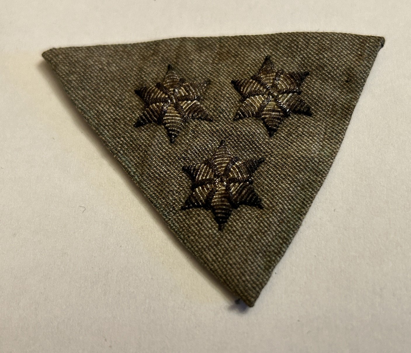 1 Kraagpunt Kapitein voor overjas 1940