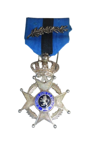 Orde van Leopold II met 1 palm WW1