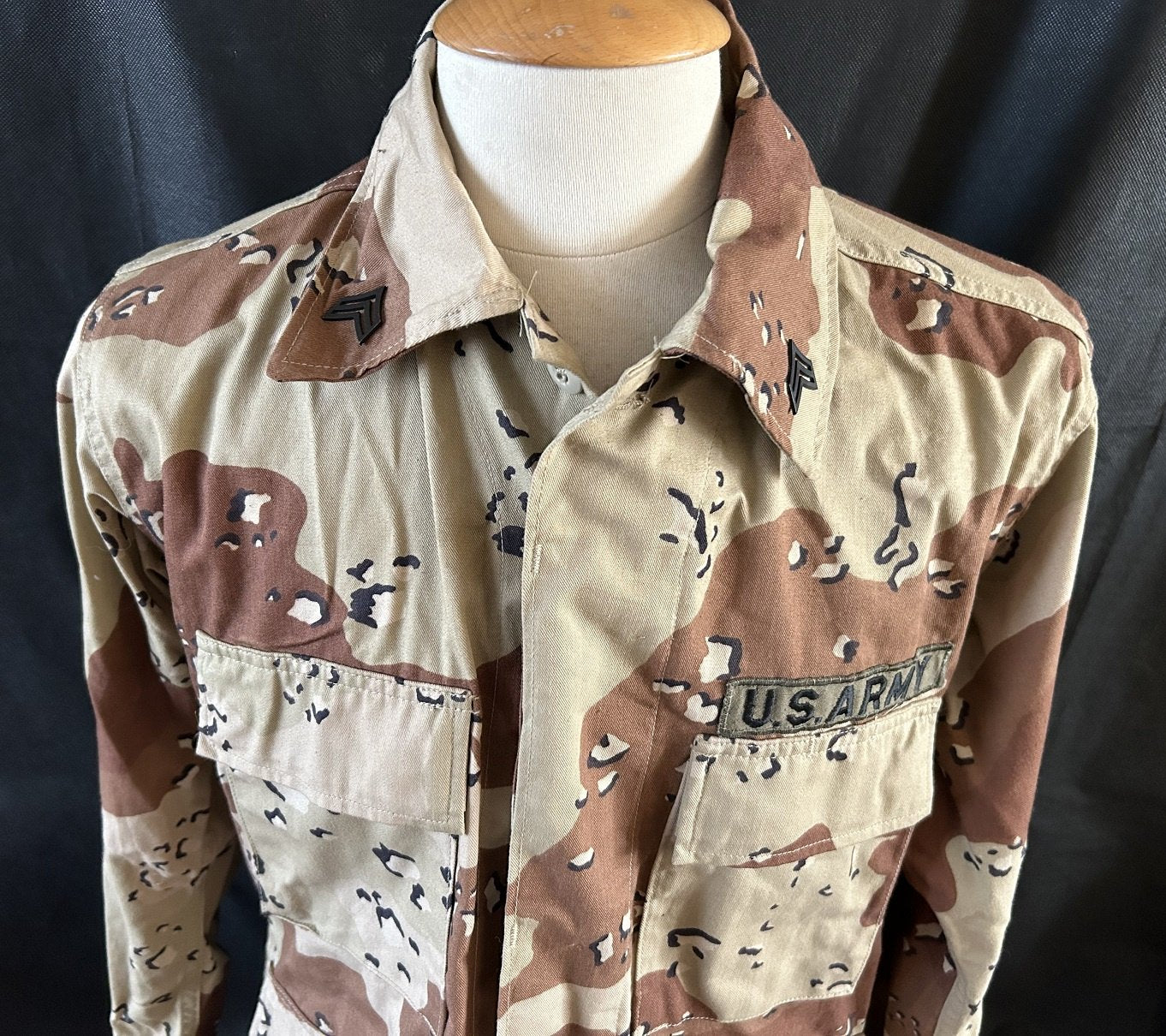 US Gevechts jasje Desert Storm Choclate chip camouflage