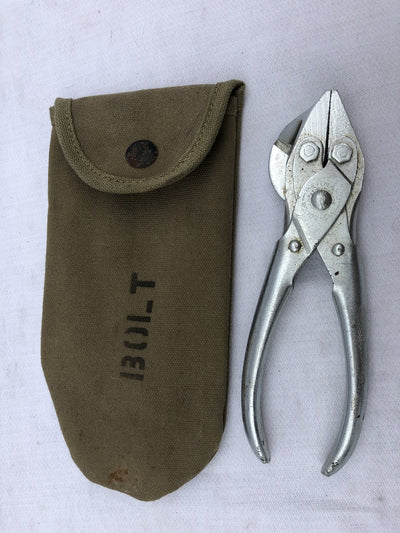 Kniptang met foudraal