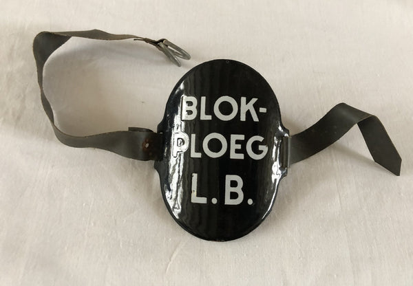 Emaille mouwschildje Blok-Ploeg L.B. hover image