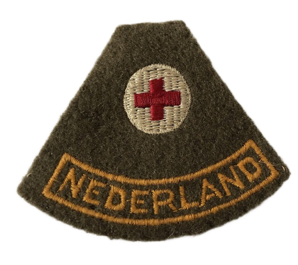 Mouwembleem voor het groene kahki uniform 40-50er jaren