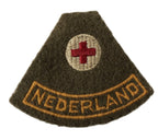 Mouwembleem voor het groene kahki uniform 40-50er jaren