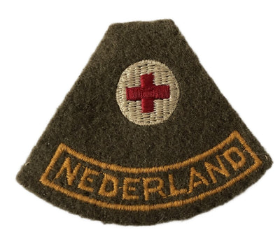 Mouwembleem voor het groene kahki uniform 40-50er jaren