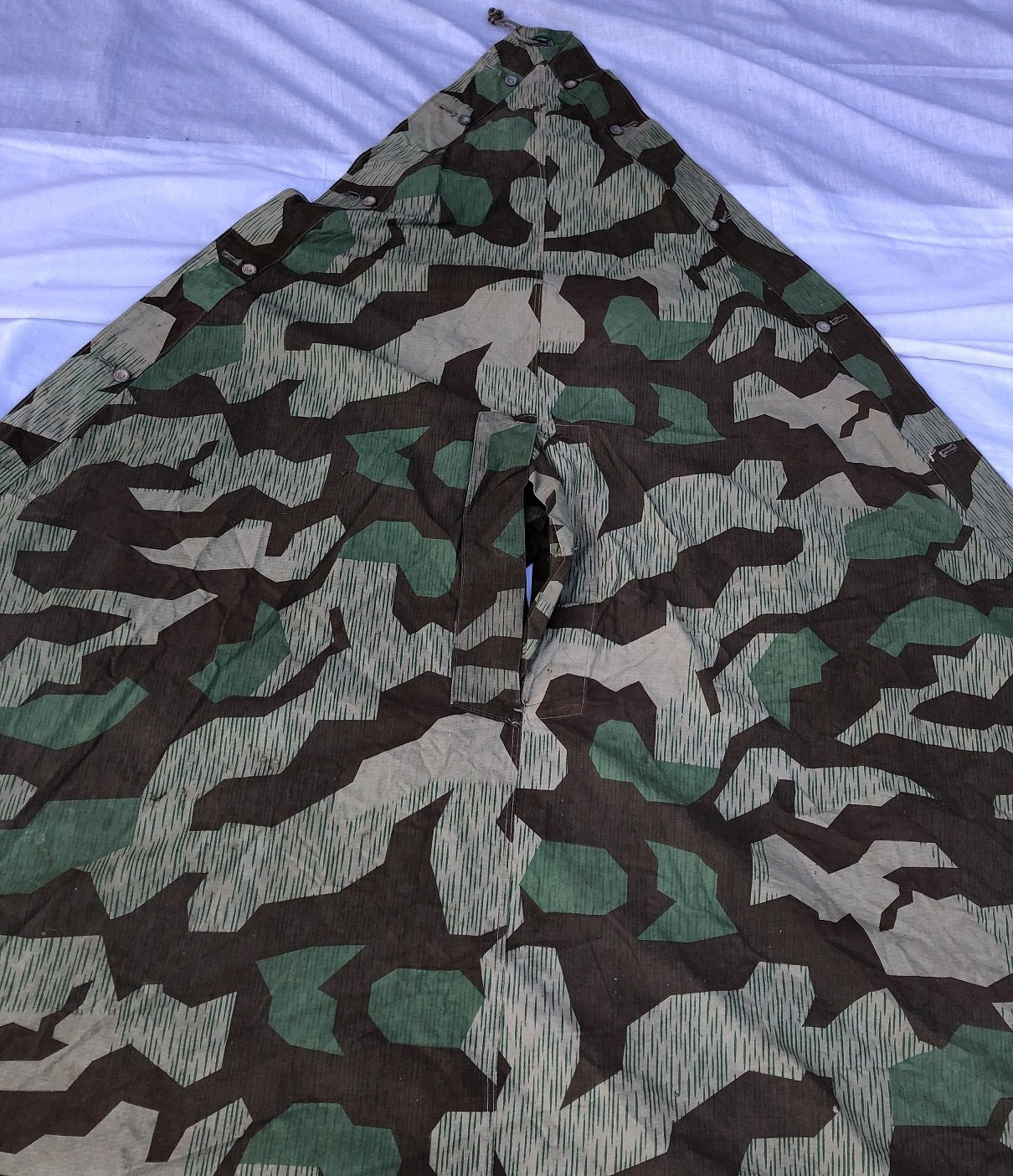 Deutsche Zeltbahn M31  Runken&Co. Bremen 1941