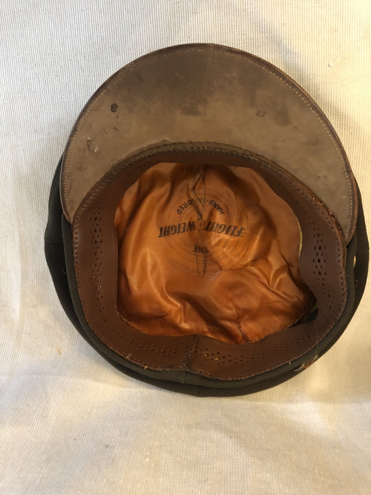 US Army Airforce Officer visor cap ww2