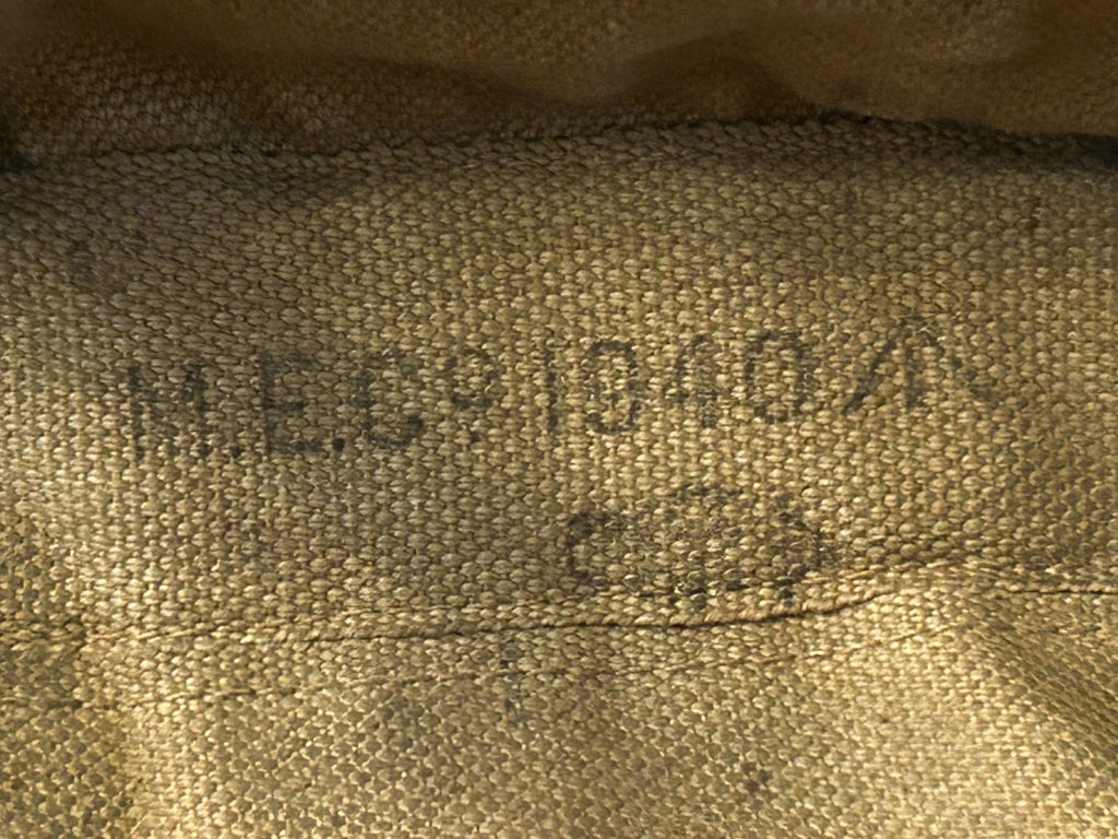 British ww2 Large food canteen Haversack 1940