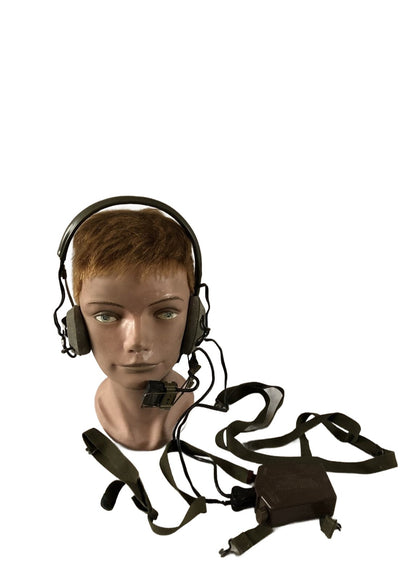 US Kop telefoon en keelmicrofoon