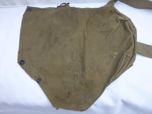 US Gas Mask Khaki Bag hover image